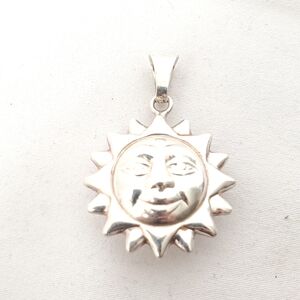 Silver Sun Pendant